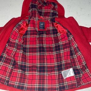 Baby Gap size 2t red toggle jacket